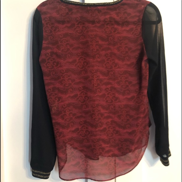 Scotch & Soda translucent top size P - Picture 2 of 5